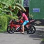 Jual Vixion R125 2009 Merah Hitam