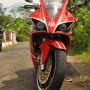 Jual Vixion R125 2009 Merah Hitam