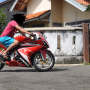 Jual Vixion R125 2009 Merah Hitam