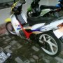 Jual satria hiu 2004 kuning putih bonus gurih 