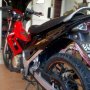 Jual Suzuki satria fu 150 cbu 2005 thailand warna merah-hitam (istimewa)