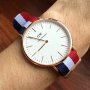 Jual Daniel Wellington Canterburry Gold Pria 100% BARU