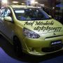 JUAL MOBIL BARU: DP RINGAN MITSUBISHI MIRAGE EXCEED 2014 AUTOMATIC BENSIN 1200 CC 