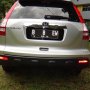 HONDA CRV 2.4 A/T 2009 km rendah, pajak panjang, Plat 1 angka