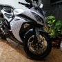 Jual NINJA 250 FI Putih Oktober 2012 modif ringan