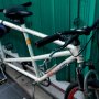 Jual sepeda tandem putih full nego solo