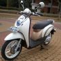 SCOOPY PUTIH BAGUS BARU PAKAI 3 BLN 