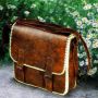 tas vintage browny