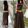 dress working rayon plus belt