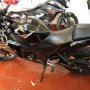 Jual NEW CBR 150 2011 warna hitam kondisi superb