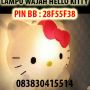 Lampu Dinding Wajah Hello Kitty