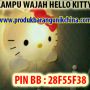 Lampu Dinding Wajah Hello Kitty