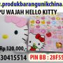 Lampu Dinding Wajah Hello Kitty