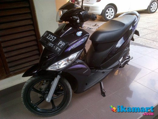  Modifikasi  Motor Mio J  Warna Hitam