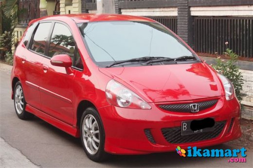 Jual Honda Jazz Vtec th 2007 Warna Merah Mulus Mobil 