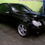 Jual mercy c 240 hitam sport 2005 wow