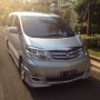 JUAL TOYOTA ALPHARD V 2007 AT SILVER