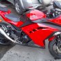 Jual KAWASAKI NINJA 250 FI RED LEOVINCE COBRA 2012