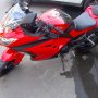 Jual KAWASAKI NINJA 250 FI RED LEOVINCE COBRA 2012