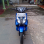 Jual Suzuki Skywave 125 Hitam Biru 2009 (6,4jt)