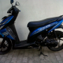 Jual honda vario cw 2008 bln 4 biru mulus