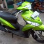 Jual yamaha mio j tahun 2012 bln 8 hijau murah