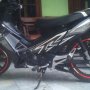 honda supra x-125R 2012 hitam violet Plat DKI