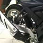 Jual Yamaha Vixion 2011 abu2 pas setahun (B-DKI)