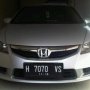 Jual LIKE NEW CIVIC 2010 Akhir 1.8 AT KM RENDAH