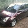 Jual Suzuki Swift 2008 A/T burgundy on burgundy