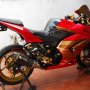 Jual Ninja 250 merah tangerang Full modif