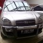 JUAL Hyundai Tucson 2005 GLS AT km 93rb, silver metalic, plat B, pajak panjang