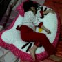 Kasur Hello Kitty size Giant Jumbo Mini