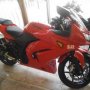 Jual Ninja 250 Bulan Juli 2011 Warna Merah Murah