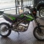 Jual Kawasaki D-tracker 150 hitam hijau 2010 bulan 9,kondisi siap pakai 