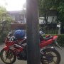 JUAL HONDA CBR 150R RED TAHUN 2006 MULUS MODIF KNALPOT DBS 