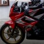 JUAL HONDA CBR 150R RED TAHUN 2006 MULUS MODIF KNALPOT DBS 