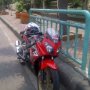 JUAL HONDA CBR 150R RED TAHUN 2006 MULUS MODIF KNALPOT DBS 