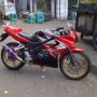 JUAL HONDA CBR 150R RED TAHUN 2006 MULUS MODIF KNALPOT DBS 