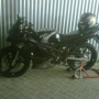 JUAL ninja KRR 2011 hitam full variasi (surabaya)