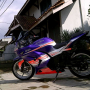 Jual Kawasaki Ninja 250 Ungu Modifikasi