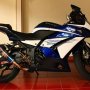 Jual Ninja 250r tahun 2010 warna biru jakarta