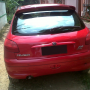 Jual Peugeot 206 sporty 2003 merah metalik pajak panjang