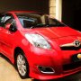 TOYOTA YARIS S M/T 2010 Merah MINT CONDITION