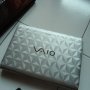 Jual SONY VAIO amd e350 vga ati radeon silver mulusss murahh