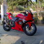 Jual kawasaki ninja 250 red modif 2008