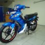 Jual Jupiter MX Tahun 2009 warna biru, masih mulus gan