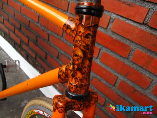  Jual  Sepeda  FIXIE  with costum Airbrush Murah  Jogja  Sepeda 