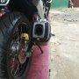 Yamaha Scorpio 2011 hitam modif 