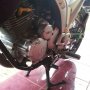 Yamaha Scorpio 2011 hitam modif 